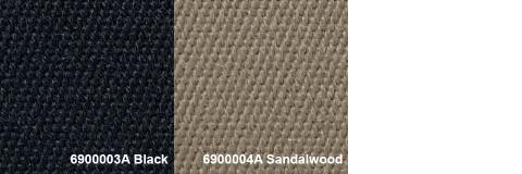 Woven Facing Color Range. Not all colors are certified to OE performance standards.  Colors shown on computer may vary from real-world conditions. For optimal matching, we suggest you request a sample from your distributor/convertible top manufacturer.